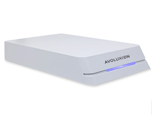 Avoluxion HDDGear Pro 4TB 7200RPM USB 3.0 External Gaming Hard Drive (White) (for PS5  Pre-formatted) - 2 Year Warranty (refurbished)