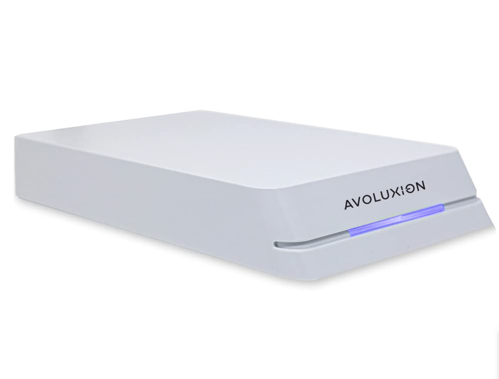 Avoluxion HDDGear Pro (White) 6TB 7200RPM USB 3.0 External Gaming Hard Drive (for PS5  Pre-formatted) - 2 Year Warranty (refurbished)