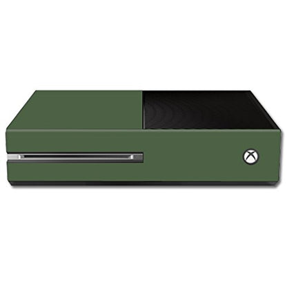 MIGHTY SKINS Xbox One Skin - Solid Olive Vinyl Decal Wrap, 11.6x8.9x2.4 inches, Easy to Apply & Remove, Made in The USA