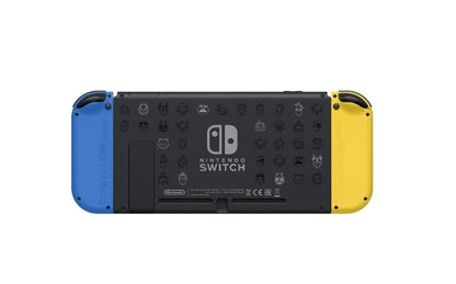 Nintendo Switch Console Only - Blue & Yellow Joy-Con, Model HADSKFAGE, WildCat Fortnite Code Not Included