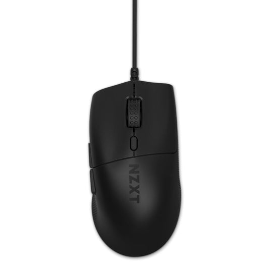 NZXT Lift 2 Ergo Wired Gaming Mouse - 61g, 26K DPI, 8K Polling Rate, Optical Switches, Black, Model MS-001NB-01