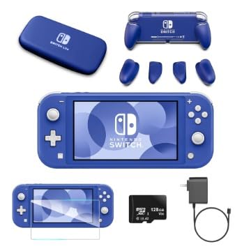 Nintendo Switch Lite fine Bundle (Blue) (refurbished)