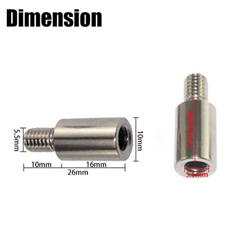 Arcity Arcade Joystick Shaft Extender Rod - 15mm Jamma Extension for Sanwa Joystick