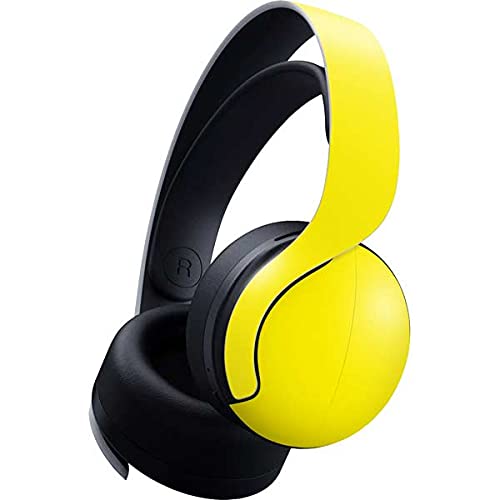 Skinit Decal Gaming Skin Compatible with Pulse 3D Wireless Headset for PS5 - Yellow Design