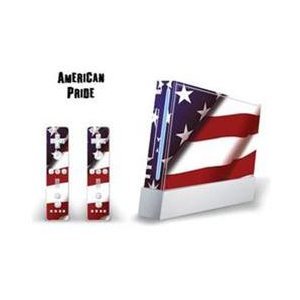 Mightyskins Skin Decal Skin Compatible with Nintendo Wii Console + Two Wiimote Controllers Sticker- American Pride