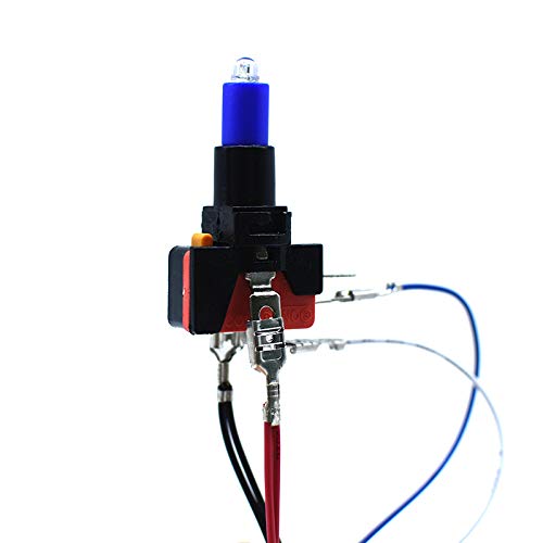 Arcity Arcade Cable Wire LED Button Power Cable Daisy Chain 0.250 Inch (6.3mm) for USB Encoder, MAME, Raspberry Pi, PC - Model HY-PJ099-2