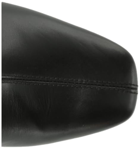 Dolce Vita GYRA Black Leather Heels, Size 6.5 - Stylish and Comfortable Footwear