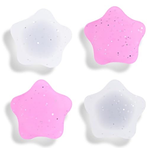 NANANINO Silicone Joycon Thumb Grip Caps  Soft Joystick Cover Caps Compatible with Nintendo Switch/OLED/Switch Lite  4PCS - Stars