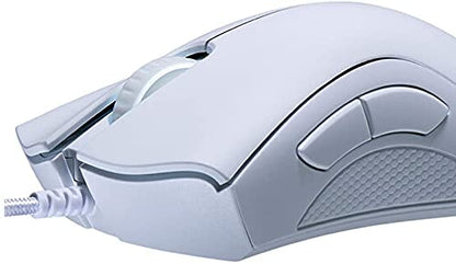 Razer DeathAdder Essential Optical Gaming Mouse - White, Model RZ01-02540200-R3C1, Ergonomic Design for Esports