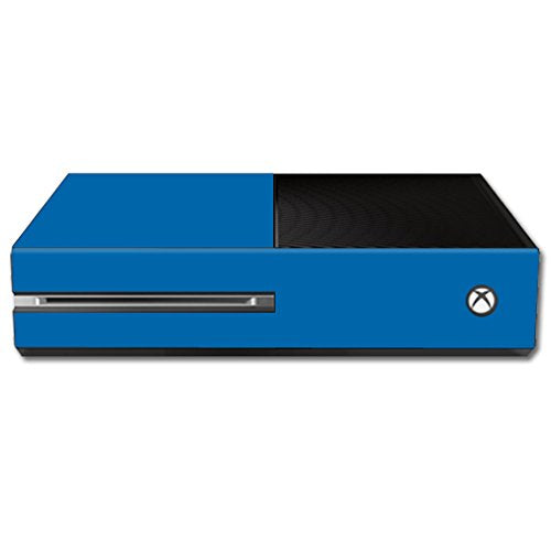 MIGHTY SKINS Xbox One Console Skin - Solid Blue Wrap Sticker, Model MIXBONE-Glossy Blue, Fits 11.6 x 2.4 x 8.1 inches