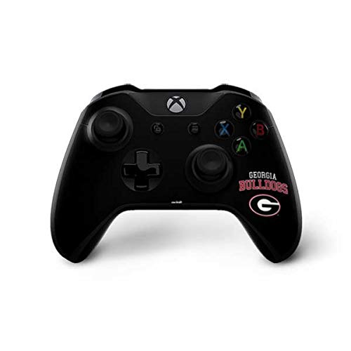 Skinit Decal Gaming Skin Compatible with Xbox One X Controller - Officially Licensed University of Georgia Bulldogs Design