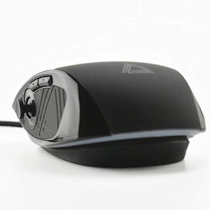 Lexip Pu94 RGB Wired Gaming Mouse - 3D Design Software, 6 Buttons, 2 Joysticks, Black