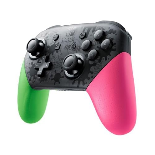Nintendo Switch Pro Controller Splatoon 2 Edition - Black, Model HACAFSSKB