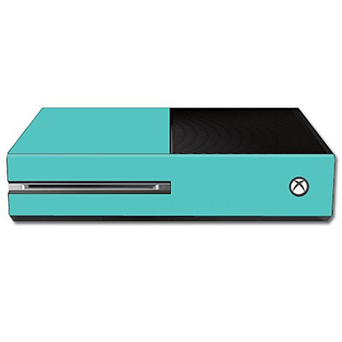 MIGHTY SKINS Xbox One Skin - Solid Turquoise, Durable Vinyl Decal, Easy Apply/Remove, 10.8 x 1.6 x 11.6 inches, Made in