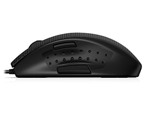 HP Omen X9000 Wired USB Gaming Mouse - 400-8200 DPI, Optimized Mechanical Switches, Customizable Buttons, Black