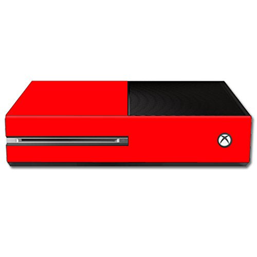 MIGHTY SKINS Xbox One Console Skin Wrap - Solid Red, 14 x 10 inches, Model MIXBONE-Glossy Red