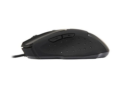 Rosewill Wired USB Gaming Mouse, 4000 DPI Optical Sensor, Ergonomic Design, ION D10 Color, Ideal for Big Hands