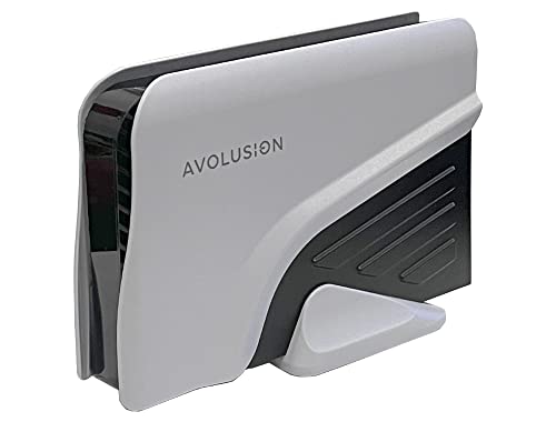 Avolusion PRO-Z Series 4TB USB 3.0 External gaming Hard Drive for PS5 game console (White) - 2 Year Warranty
