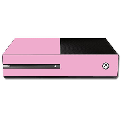 MIGHTY SKINS Xbox One Console Skin - Solid Pink Wrap Sticker, 14x10, Model MIXBONE-Glossy Pink