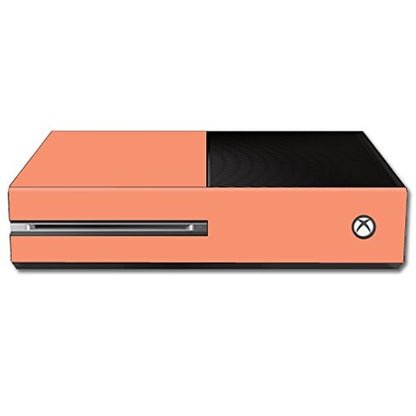 MIGHTY SKINS Xbox One Skin - Solid Peach Vinyl Decal Wrap, Durable & Unique, Easy to Apply/Remove, Model MIXBONE-Solid Peach