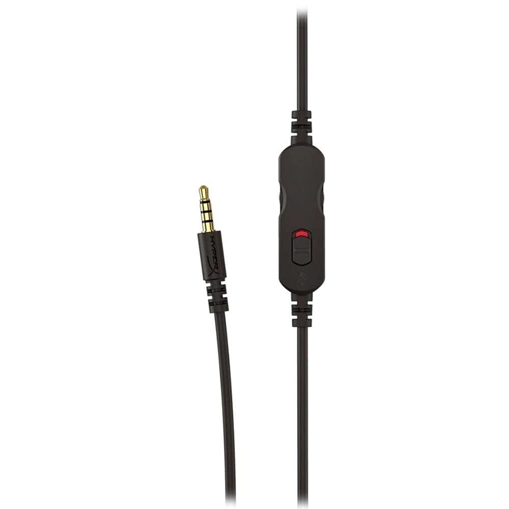 HyperX CloudX Chat Headset - Xbox Licensed, Noise-Cancellation Mic, In-Line Controls, Wired, Black, Model HX-HSCCHX-BK/WW