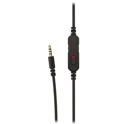 HyperX CloudX Chat Headset - Xbox Licensed, Noise-Cancellation Mic, In-Line Controls, Wired, Black, Model HX-HSCCHX-BK/WW