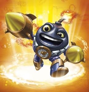 ACTIVISION Skylanders SWAP Force Countdown Character - Red, 4.14" x 8.27" x 2.8", Model 84747