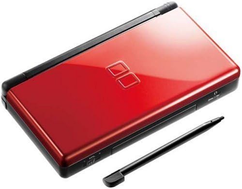 Nintendo DS Lite Console - Handheld Gaming System - Crimson/Black - Fully Tested - Includes Charger - Classic Portable Fun