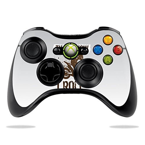 MightySkins Skin Compatible with Microsoft Xbox 360 Controller - Motocross | Protective, Durable, and Unique Vinyl Decal wrap Co
