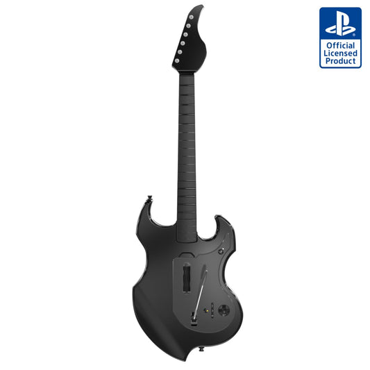 PDP RIFFMASTER Wireless Guitar Controller for PlayStation 5 and PlayStation 4, PS5/PS4, Rock Band 4, Fortnite Festival, Audio Ja