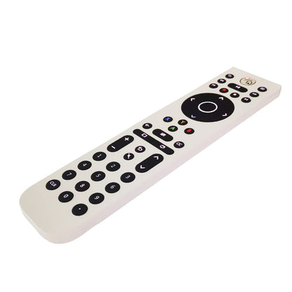 UBay Xbox One Media Remote - Multipurpose Gaming Remote for Blu-Ray & Streaming, Backlit Buttons, White/Black