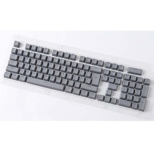 Bossi 104 Keys PBT Backlit Double-shot Keycaps for Cherry MX - Gray, Model TP-K5104