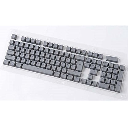 Bossi 104 Keys PBT Backlit Double-shot Keycaps for Cherry MX - Gray, Model TP-K5104