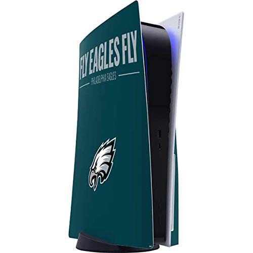 Skinit Decal Gaming Skin Compatible with PS5 Console - Officially Licensed NFL Philadelphia Eagles Team Motto Design