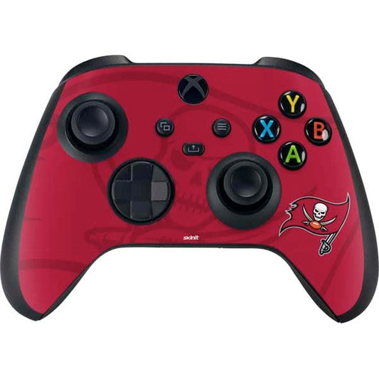 Skinit Decal Gaming Skin Compatible with Xbox Series X Controller - Officially Licensed NFL Tampa Bay Buccaneers Double Vision Design