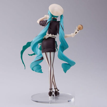 SEGA Hatsune Miku Luminasta Series Figure - 8.3 Inch - Teal & Dark Chocolate Brown - Model 230081