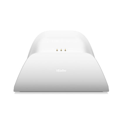 8Bitdo 2.4G Wireless Controller with Charging Dock for Windows, Android & Raspberry Pi - White (Model: 6922621502494)