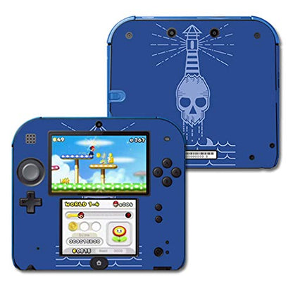 MIGHTY SKINS Nintendo 2DS Skin - Danger Sea Vinyl Decal Wrap, Durable & Protective Cover, Easy to Apply & Change Styles