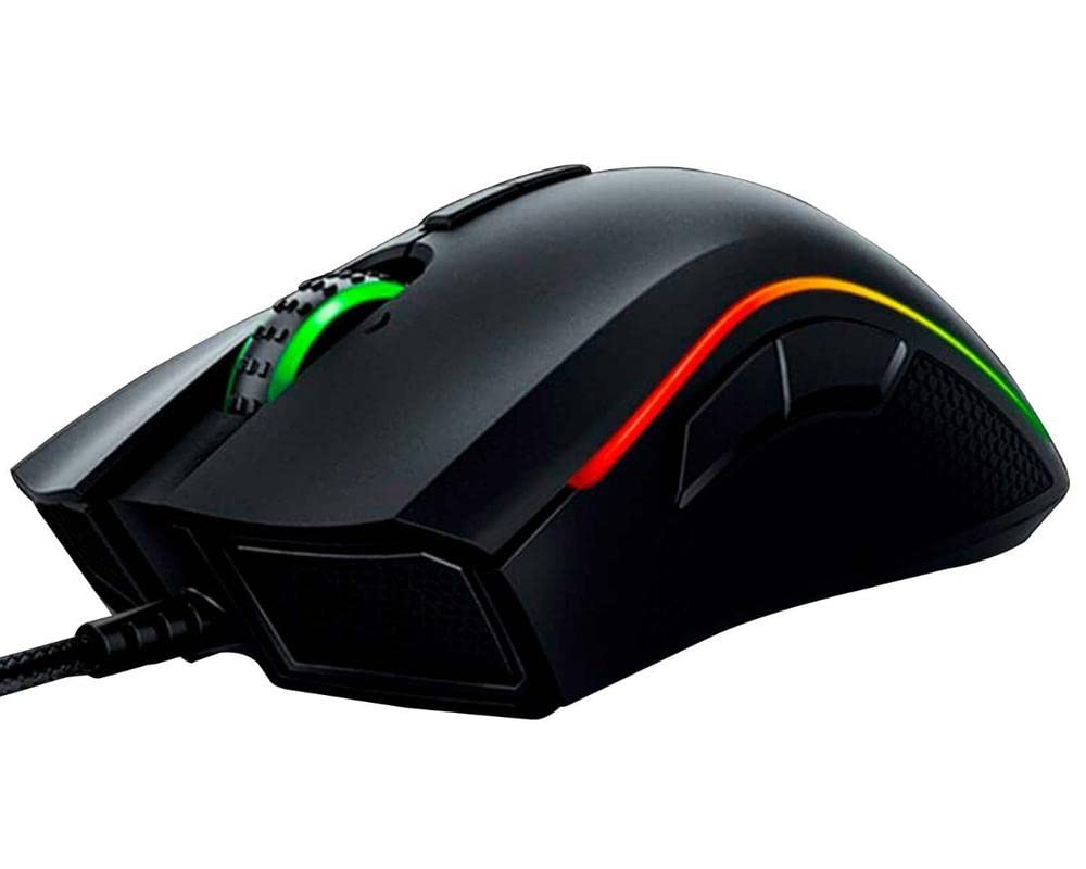 Razer Mamba Tournament Edition Gaming Mouse - 16,000 DPI, Ergonomic, Chroma, Black, Model RZ01-01370100-R3U1