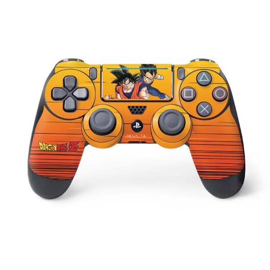 Skinit Decal Gaming Skin Compatible with PS4 Pro/Slim Controller - Officially Licensed Dragon Ball Z Goku & Vegeta Design