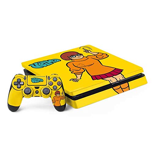 Skinit Decal Gaming Skin Compatible with PS4 Slim Bundle - Officially Licensed Scooby Doo Velma Design