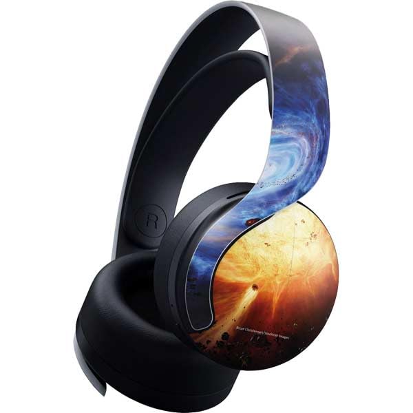 Skinit Decal Gaming Skin Compatible with Pulse 3D Wireless Headset for PS5 - Officially Licensed StockTrek Binary System Orbiting Near a Black Hole Design