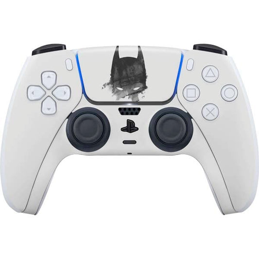 Skinit Decal Gaming Skin Compatible with PS5 Controller - Officially Licensed DC Comics Batman Mask Art Design