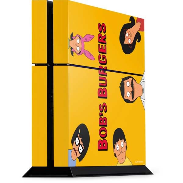 Skinit Decal Gaming Skin Compatible with PS4 Console - Officially Licensed Bobs Burgers Stare Design