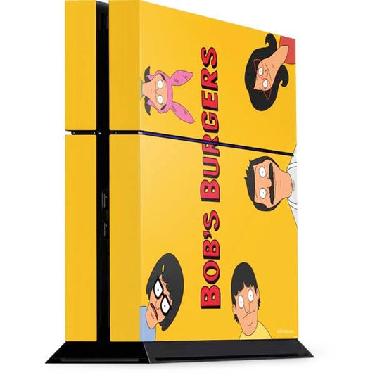 Skinit Decal Gaming Skin Compatible with PS4 Console - Officially Licensed Bobs Burgers Stare Design