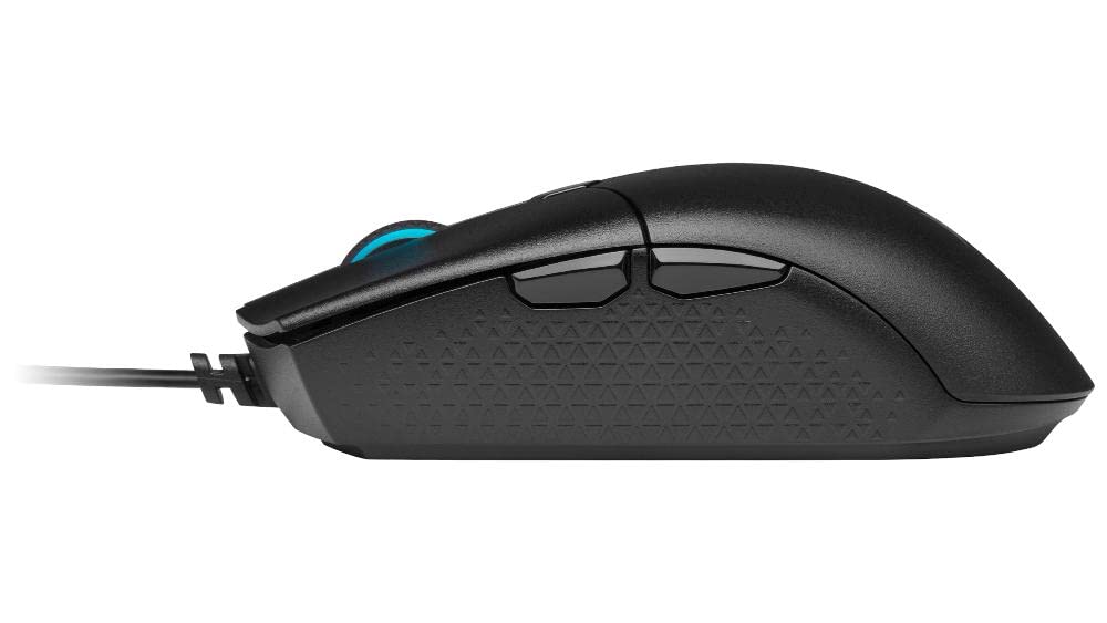 Corsair KATAR PRO Ultra-Light Gaming Mouse - 12,400 DPI, 6 Buttons, RGB Backlighting, Black - Ideal for FPS/MOBA Gaming