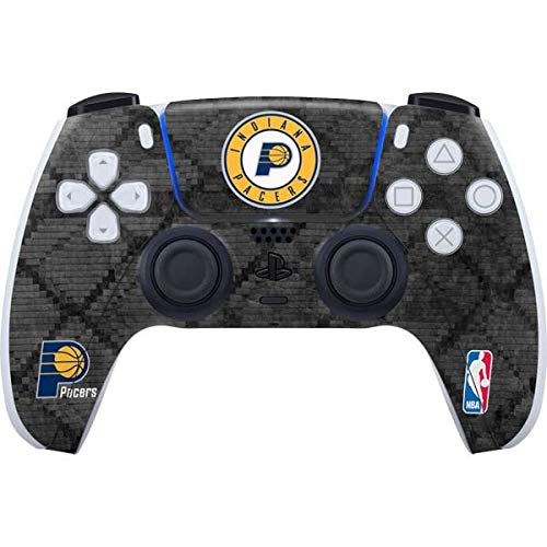 Skinit Decal Gaming Skin Compatible with PS5 Controller - Officially Licensed NBA Indiana Pacers Dark Rust Design
