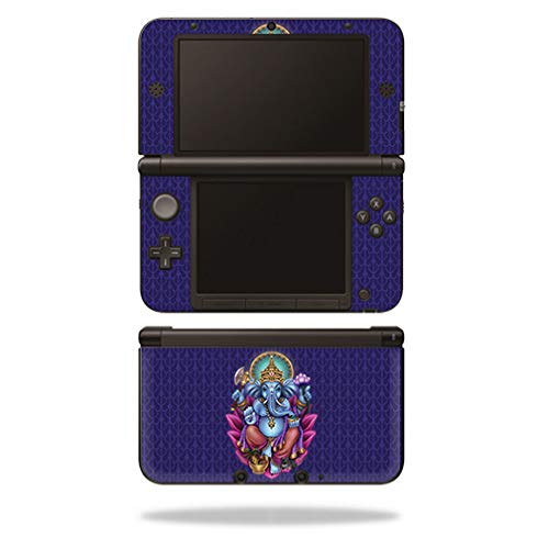 MightySkins Skin Compatible with Nintendo 3DS XL Original (2012-2014) - Ganesha Elephant | Protective, Durable, and Unique Vinyl