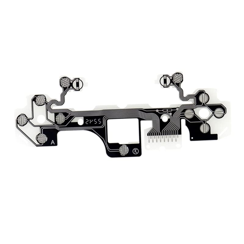 Limentea Ribbon Circuit Board Film Flex Cable for PS5 V3.0 Controller Conductive Film Keypad Flex Cable PCB Joystick Button