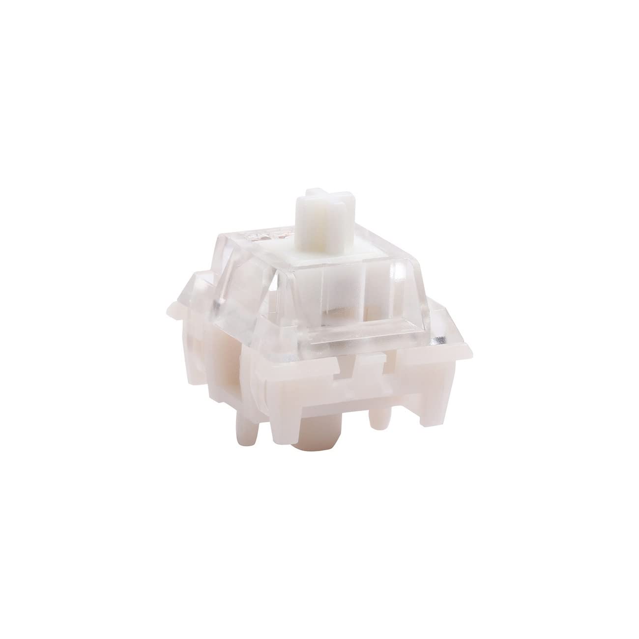 PAKJEL GAZZEW U4 RGB Switch - 5Pin Silent Tactile 65g for Mechanical Keyboards (70PCS, White)